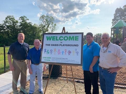 Grand Opening of the Oasis Playground!
